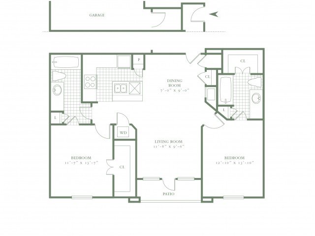 2 Bedrooms 2 Bathrooms Apartment for rent at The Village Dakota in Dallas, TX