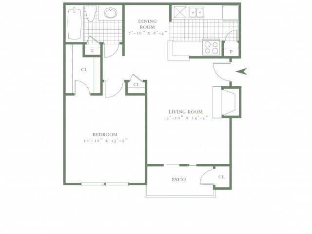 1 Bedroom 1 Bathroom Apartment for rent at The Village Lakes in Dallas, TX