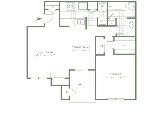 1 Bedroom 1 Bathroom Apartment for rent at The Village Lakes in Dallas, TX