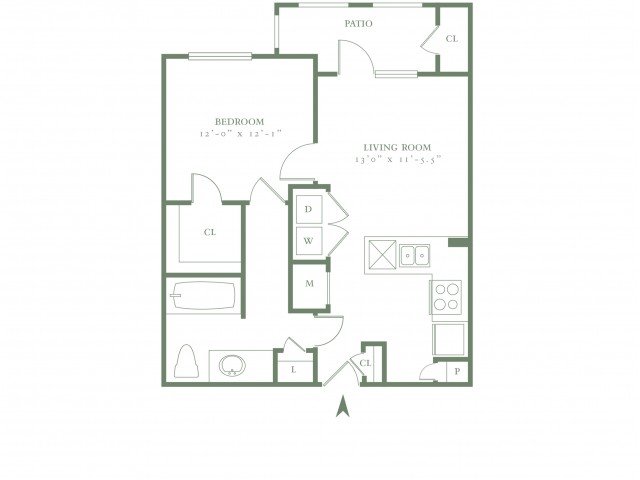 1 Bedroom 1 Bathroom Apartment for rent at The Village Upper East Side in Dallas, TX