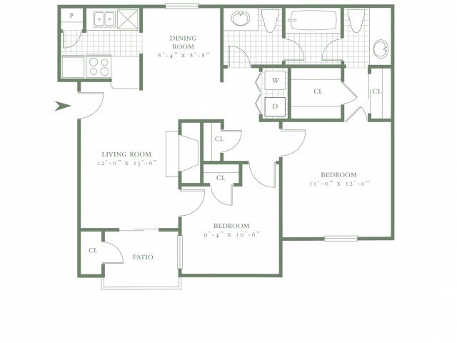 2 Bedrooms 2 Bathrooms Apartment for rent at The Village Lakes in Dallas, TX