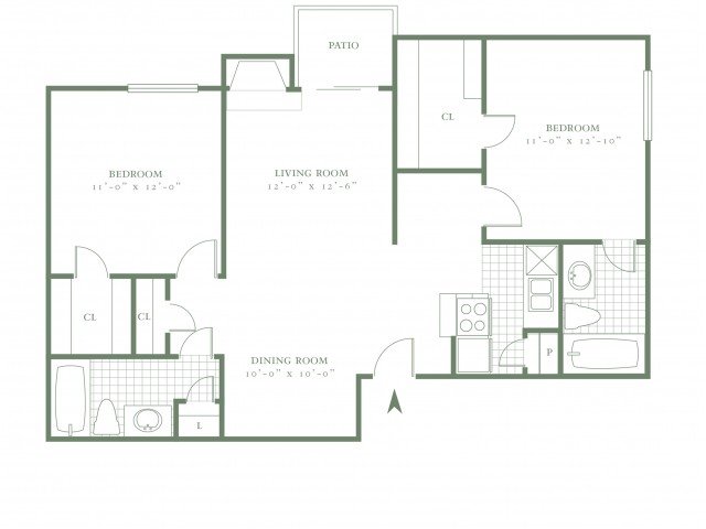 2 Bedrooms 2 Bathrooms Apartment for rent at The Village Cliffs in Dallas, TX