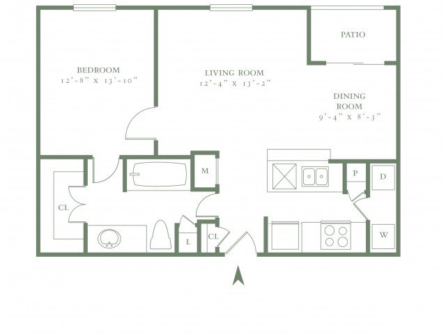 1 Bedroom 1 Bathroom Apartment for rent at The Village Upper East Side in Dallas, TX