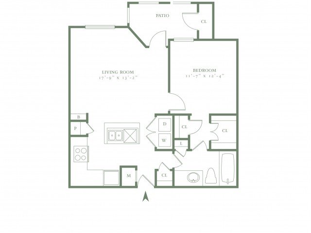1 Bedroom 1 Bathroom Apartment for rent at The Village Upper East Side in Dallas, TX