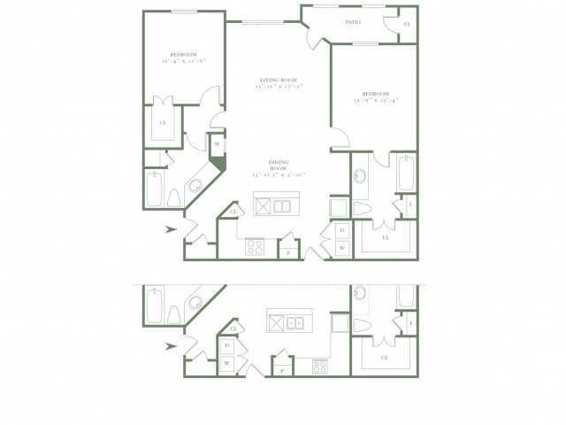 2 Bedrooms 2 Bathrooms Apartment for rent at The Village Upper East Side in Dallas, TX