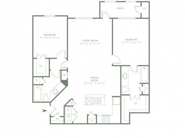 2 Bedrooms 2 Bathrooms Apartment for rent at The Village Upper East Side in Dallas, TX