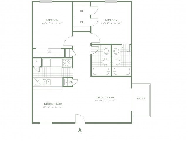 2 Bedrooms 2 Bathrooms Apartment for rent at The Village Corners East in Dallas, TX