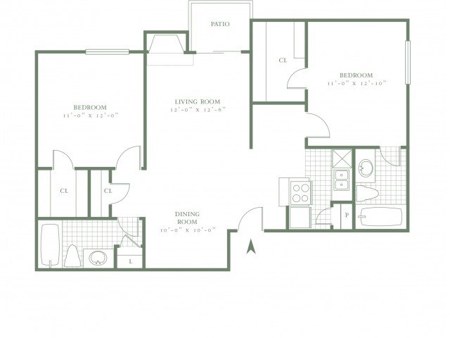 2 Bedrooms 2 Bathrooms Apartment for rent at The Village Meadow in Dallas, TX