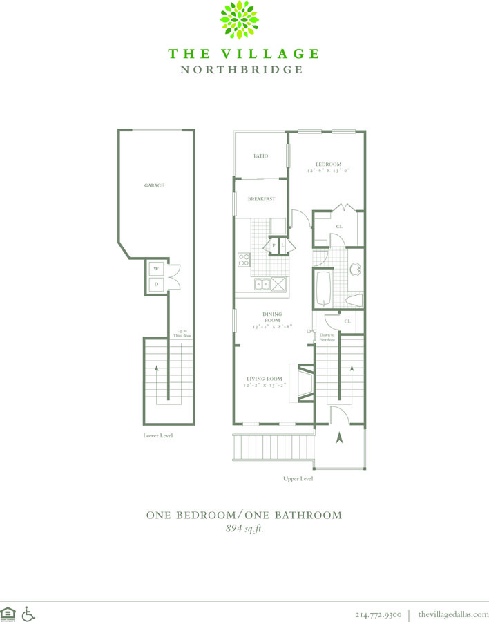 1 Bedroom 1 Bathroom Apartment for rent at The Village Northbridge in Dallas, TX