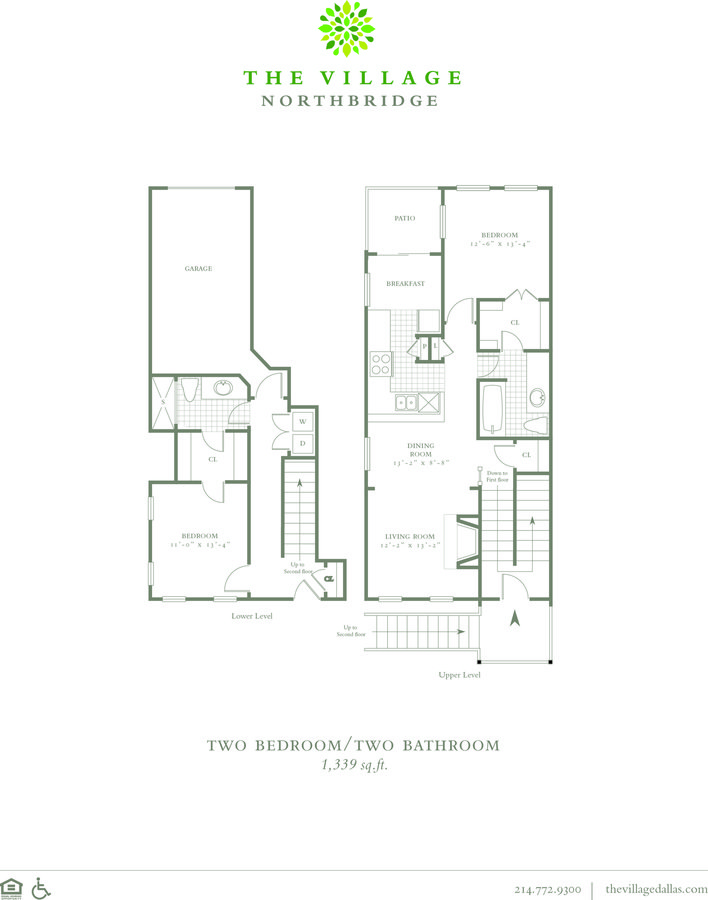 2 Bedrooms 2 Bathrooms Apartment for rent at The Village Northbridge in Dallas, TX