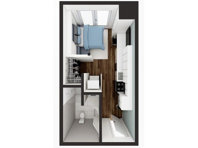Studio 1 Bathroom Apartment for rent at 1008 S. 4th in Champaign, IL
