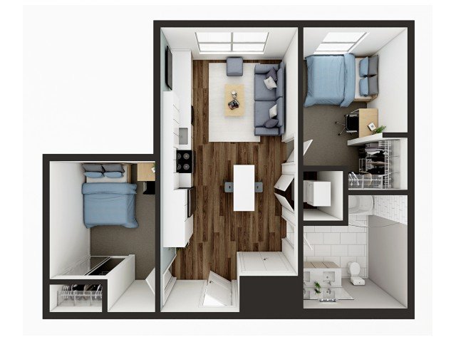 2 Bedrooms 1 Bathroom Apartment for rent at 1008 S. 4th in Champaign, IL