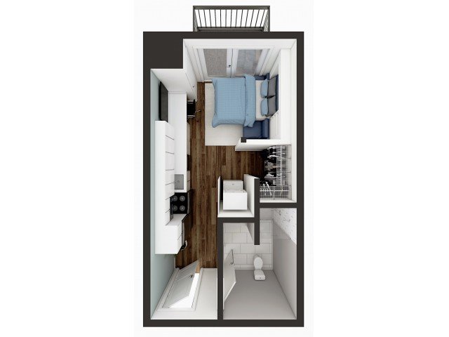 Studio 1 Bathroom Apartment for rent at 1008 S. 4th in Champaign, IL