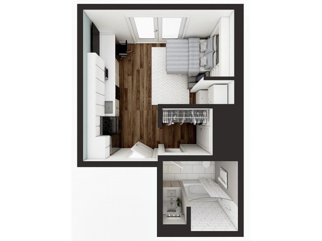 Studio 1 Bathroom Apartment for rent at 1008 S. 4th in Champaign, IL