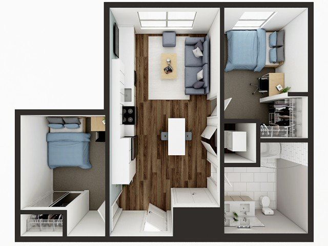 2 Bedrooms 1 Bathroom Apartment for rent at 1008 S. 4th in Champaign, IL
