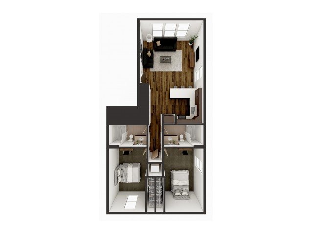 2 Bedrooms 2 Bathrooms Apartment for rent at 1008 S. 4th in Champaign, IL