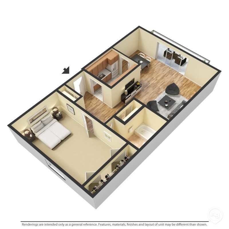 1 Bedroom 1 Bathroom Apartment for rent at Venue At Winter Park in Winter Park, FL