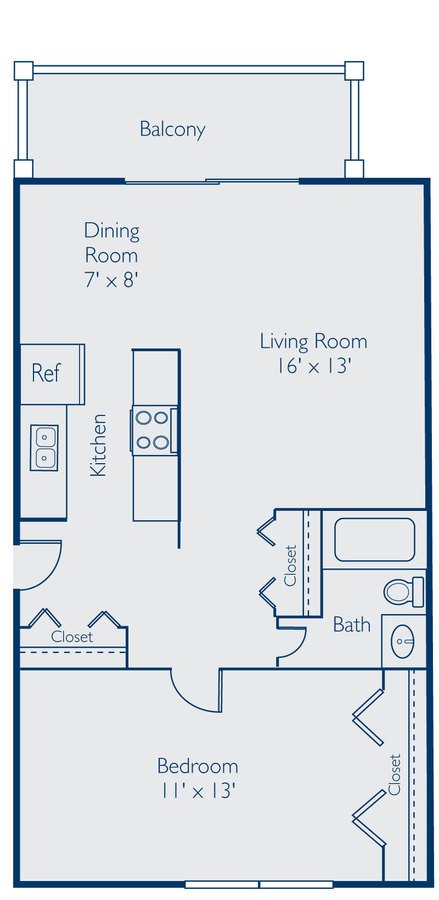 1 Bedroom 1 Bathroom Apartment for rent at Venue At Winter Park in Winter Park, FL