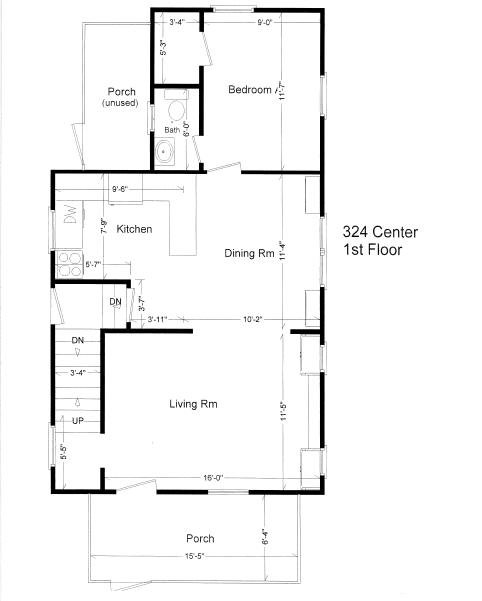 2 of 4 324 Center St. House for rent in East Lansing, MI