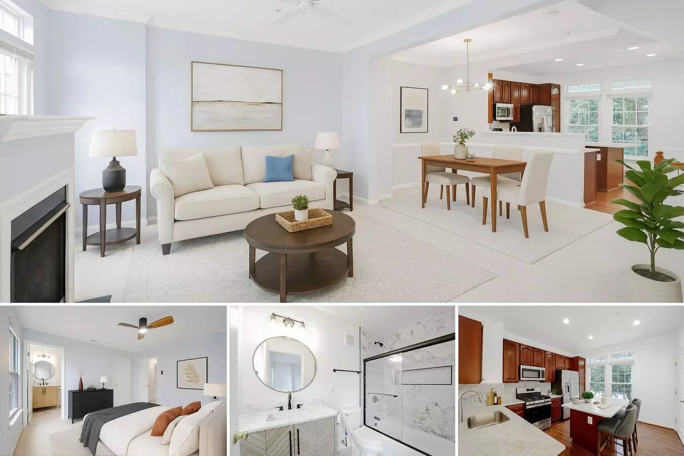Like Brand New, Updated Th Walk To Dunn Loring Metro On Orange Line House for rent in Vienna, VA