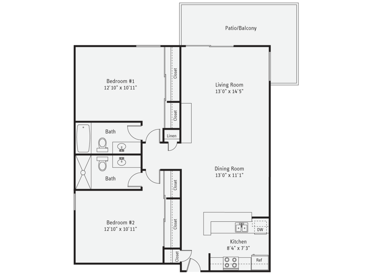 2 Bedrooms 2 Bathrooms Apartment for rent at AVA Pacific Beach in San Diego, CA