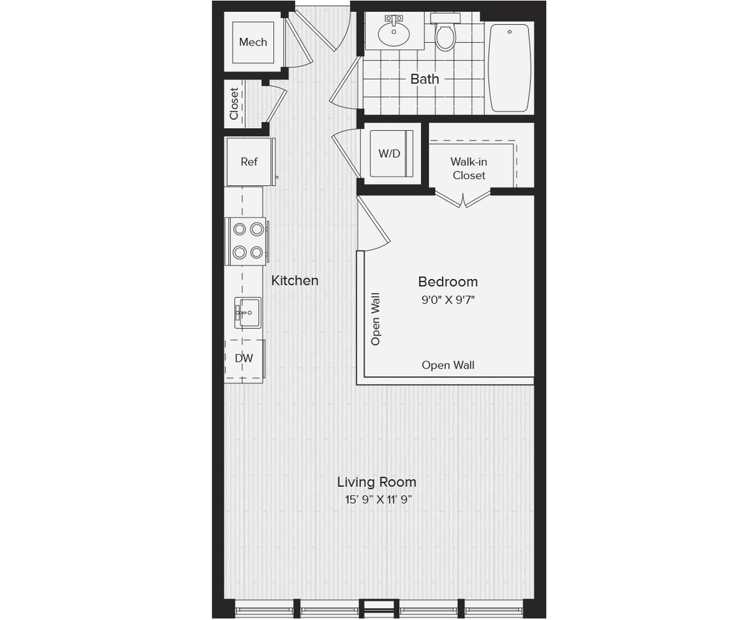 Studio 1 Bathroom Apartment for rent at Avalon Dunn Loring in Vienna, VA