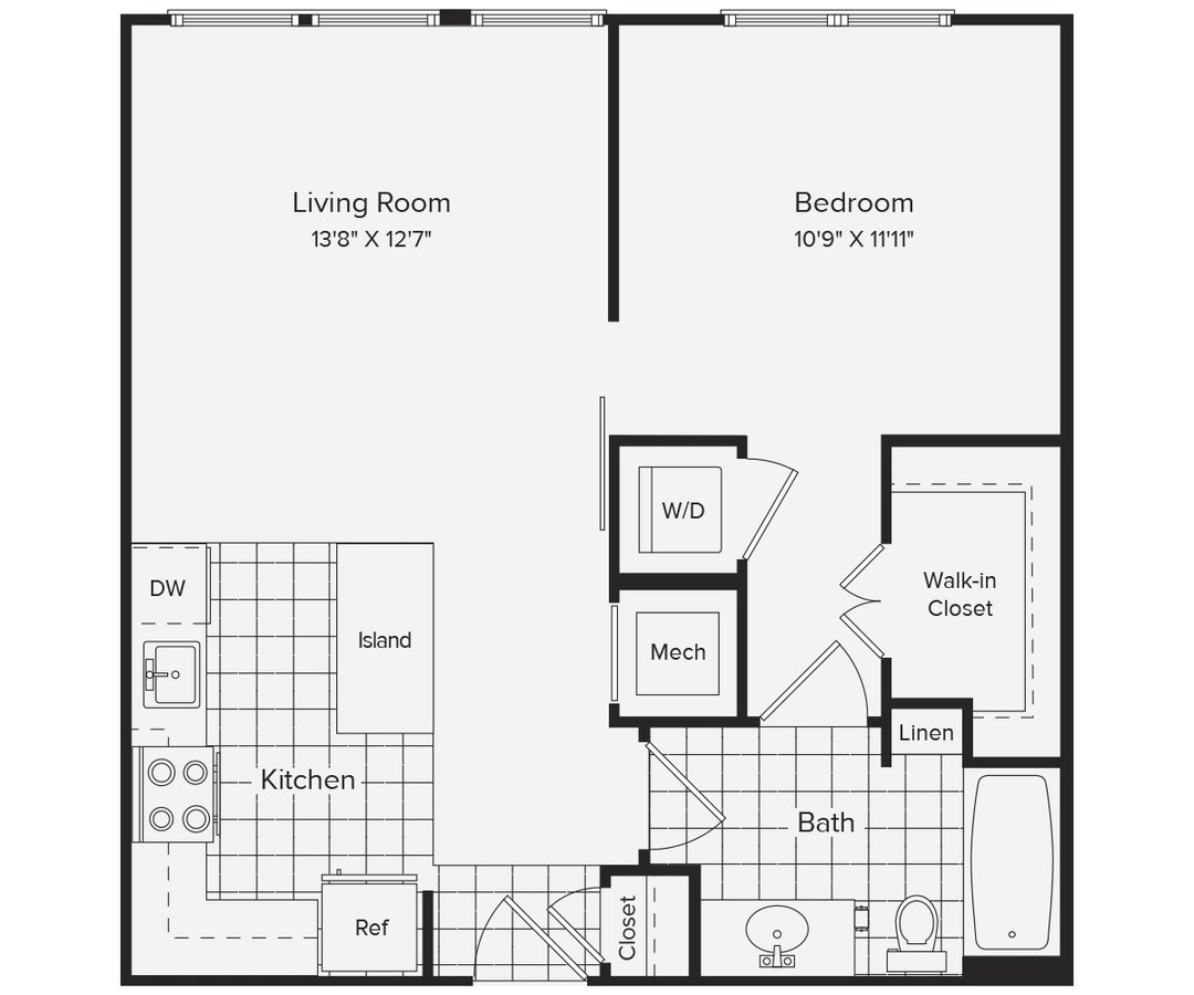 1 Bedroom 1 Bathroom Apartment for rent at Avalon Dunn Loring in Vienna, VA