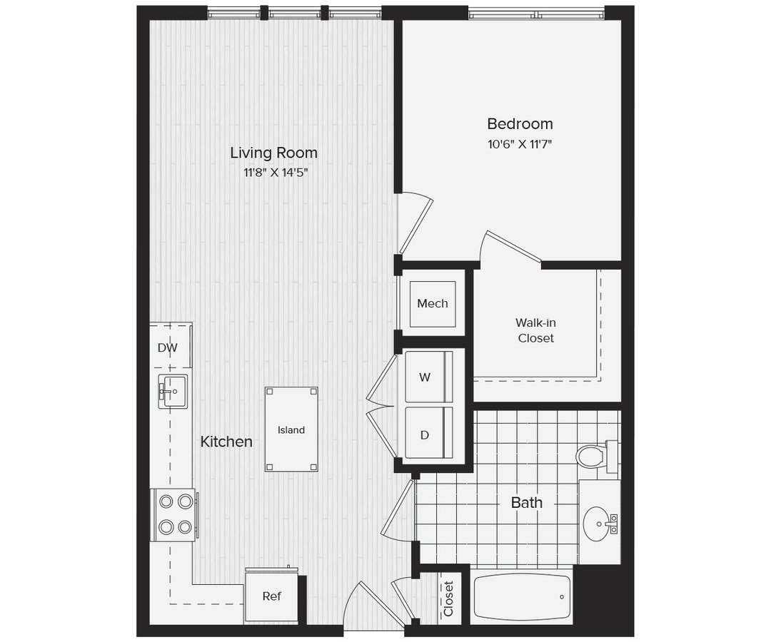 1 Bedroom 1 Bathroom Apartment for rent at Avalon Dunn Loring in Vienna, VA