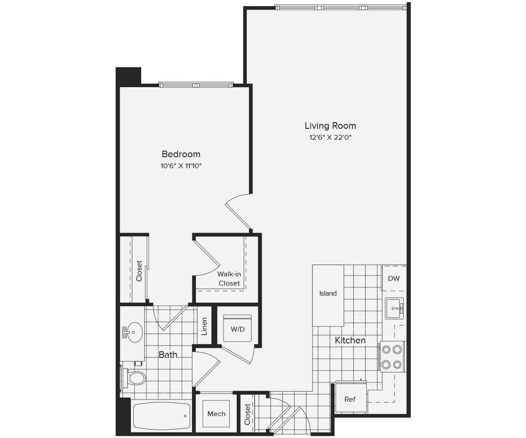 1 Bedroom 1 Bathroom Apartment for rent at Avalon Dunn Loring in Vienna, VA