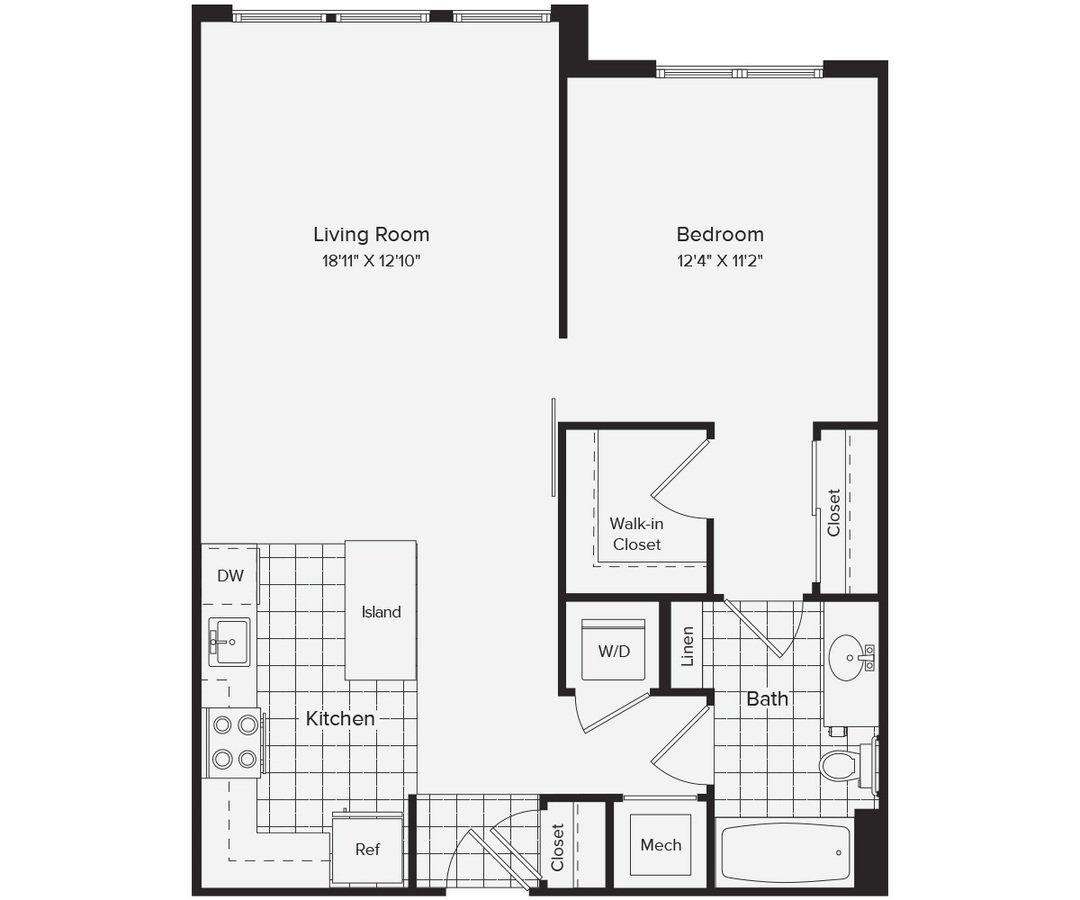 1 Bedroom 1 Bathroom Apartment for rent at Avalon Dunn Loring in Vienna, VA