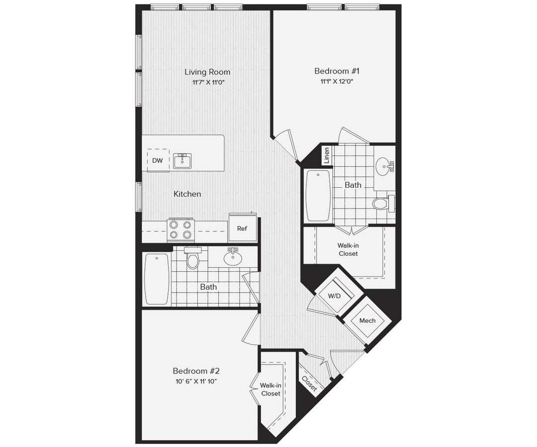 2 Bedrooms 2 Bathrooms Apartment for rent at Avalon Dunn Loring in Vienna, VA