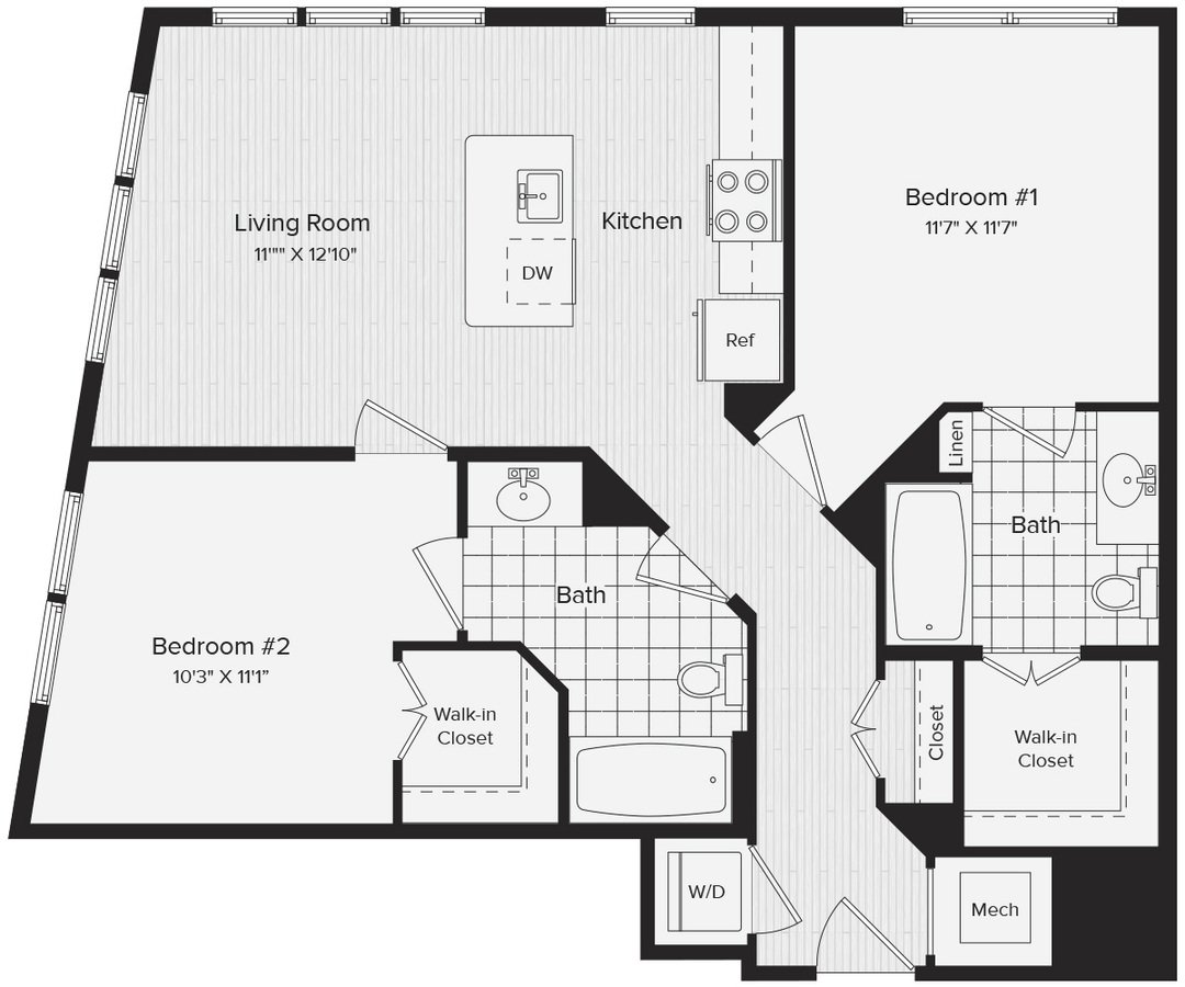 2 Bedrooms 2 Bathrooms Apartment for rent at Avalon Dunn Loring in Vienna, VA