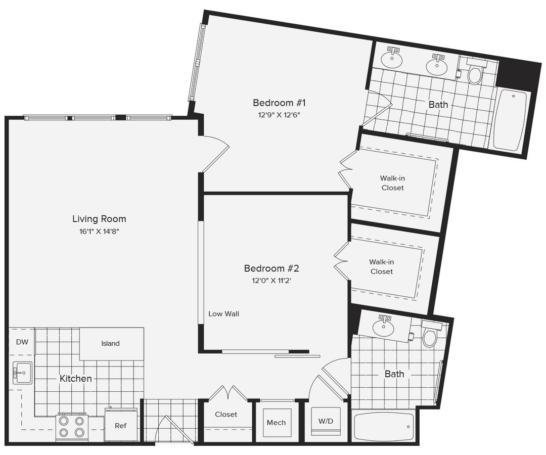 2 Bedrooms 2 Bathrooms Apartment for rent at Avalon Dunn Loring in Vienna, VA