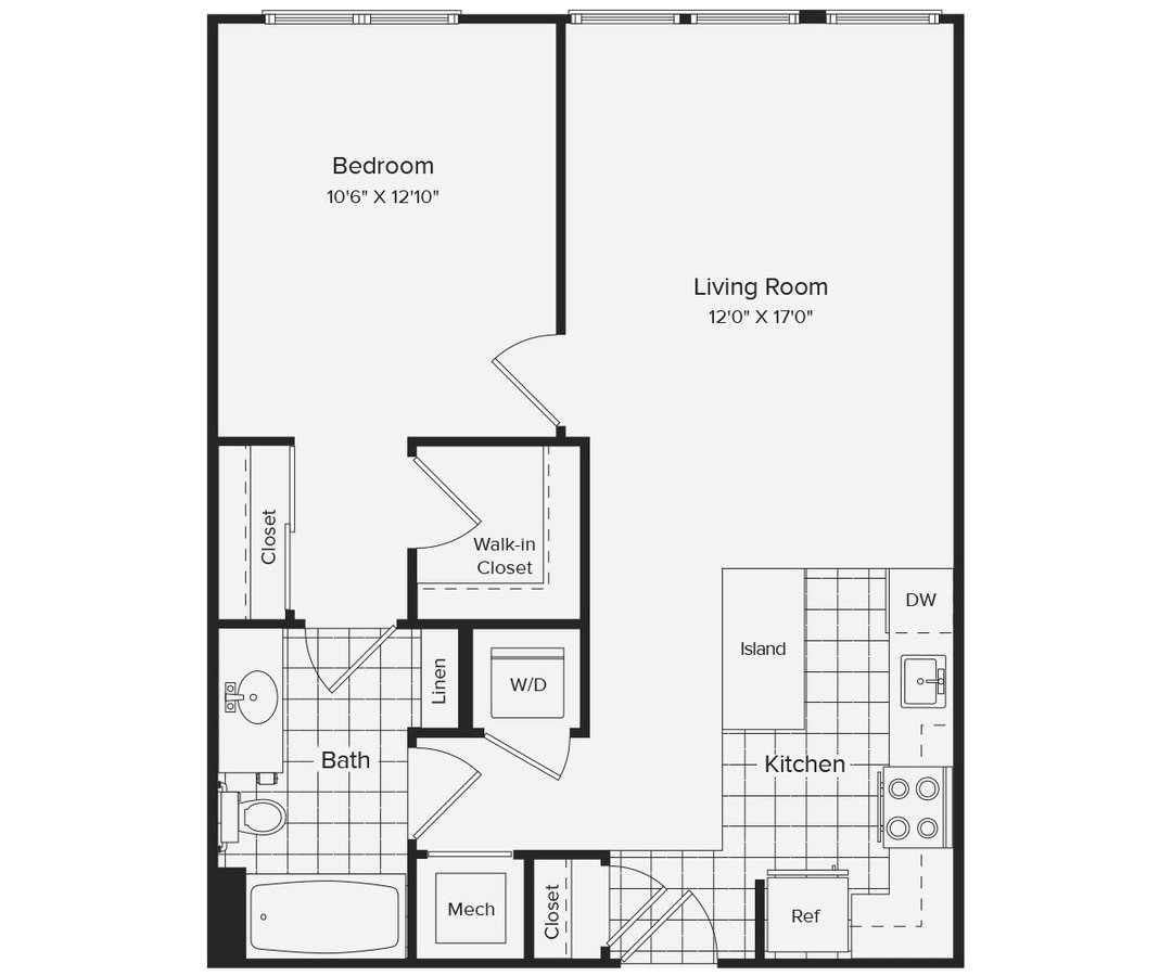 1 Bedroom 1 Bathroom Apartment for rent at Avalon Dunn Loring in Vienna, VA