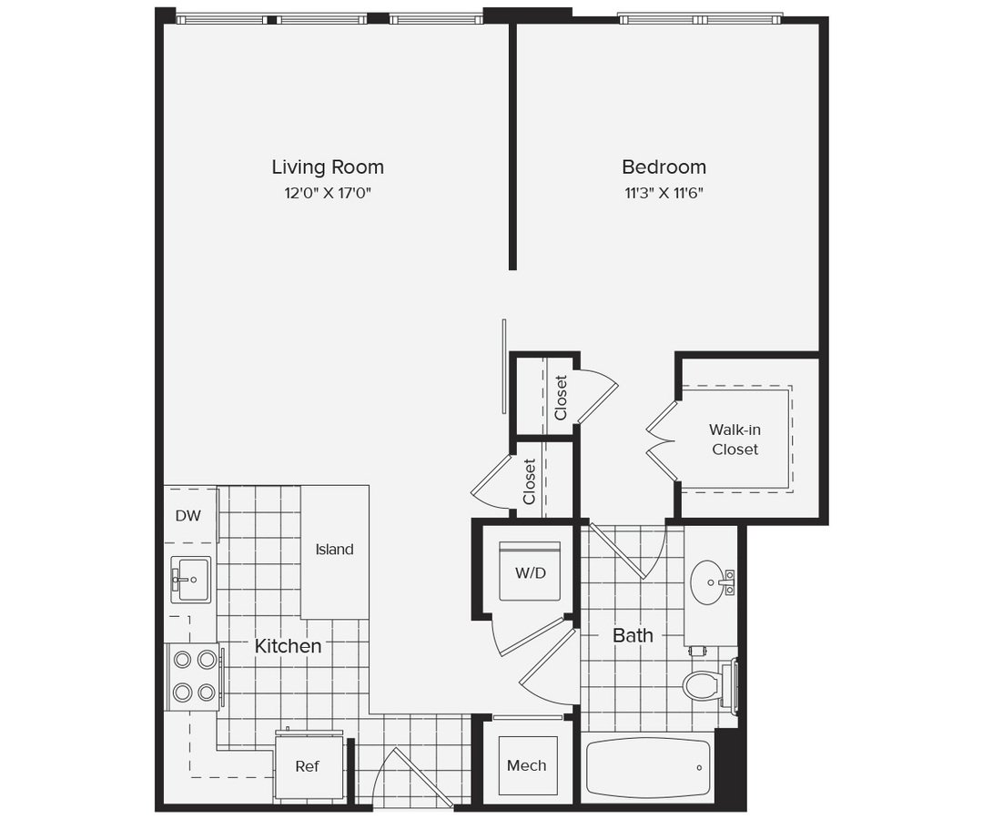 1 Bedroom 1 Bathroom Apartment for rent at Avalon Dunn Loring in Vienna, VA