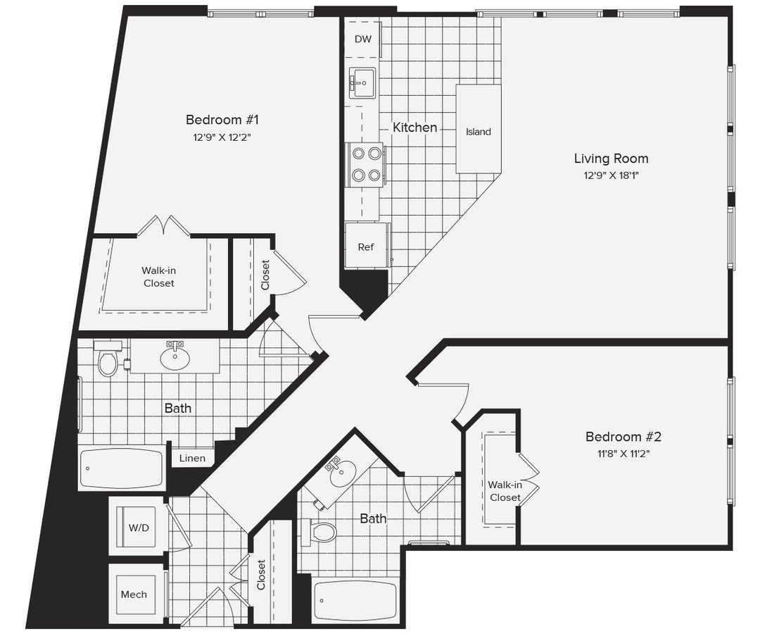 2 Bedrooms 2 Bathrooms Apartment for rent at Avalon Dunn Loring in Vienna, VA