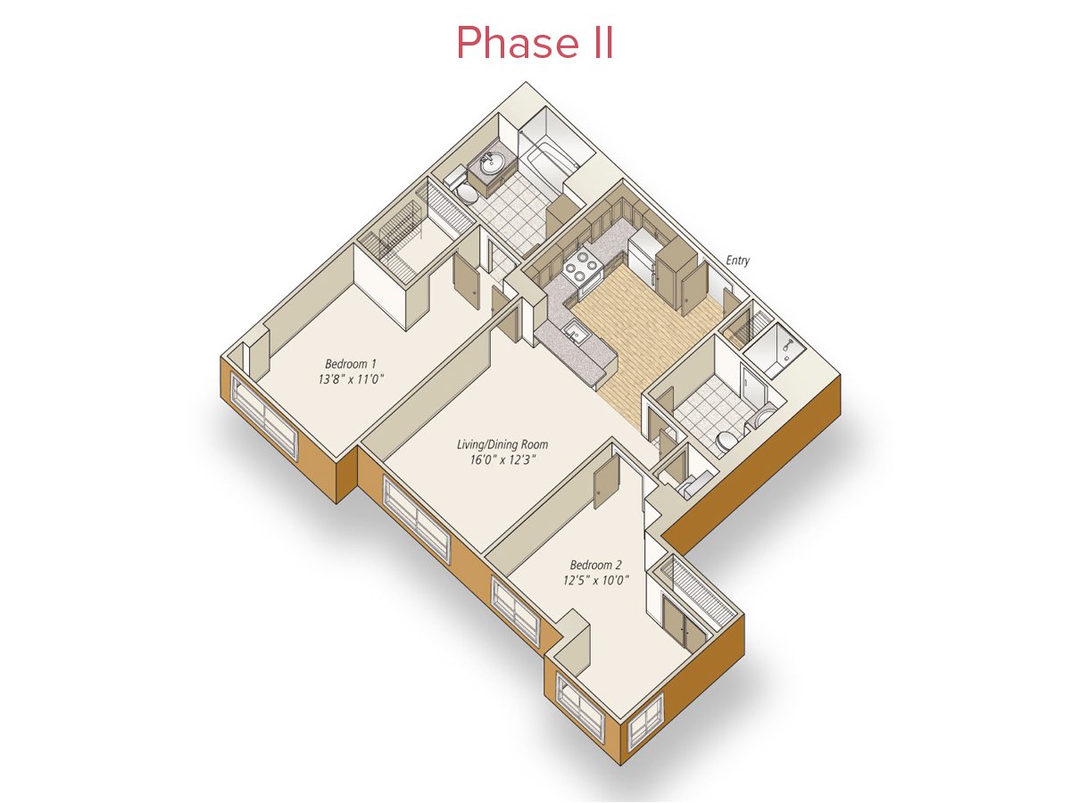 2 Bedrooms 2 Bathrooms Apartment for rent at Avalon at Mission Bay in San Francisco, CA