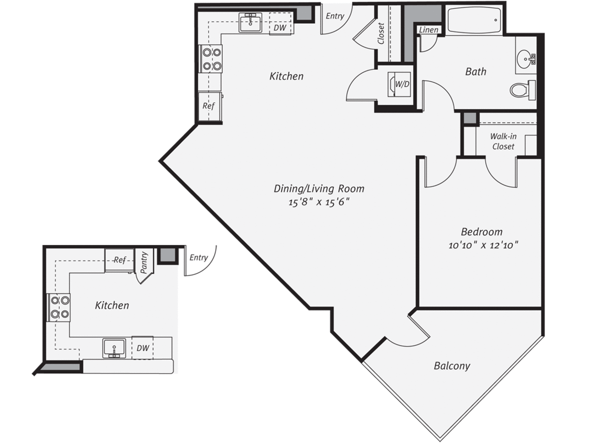 1 Bedroom 1 Bathroom Apartment for rent at Avalon at Mission Bay in San Francisco, CA