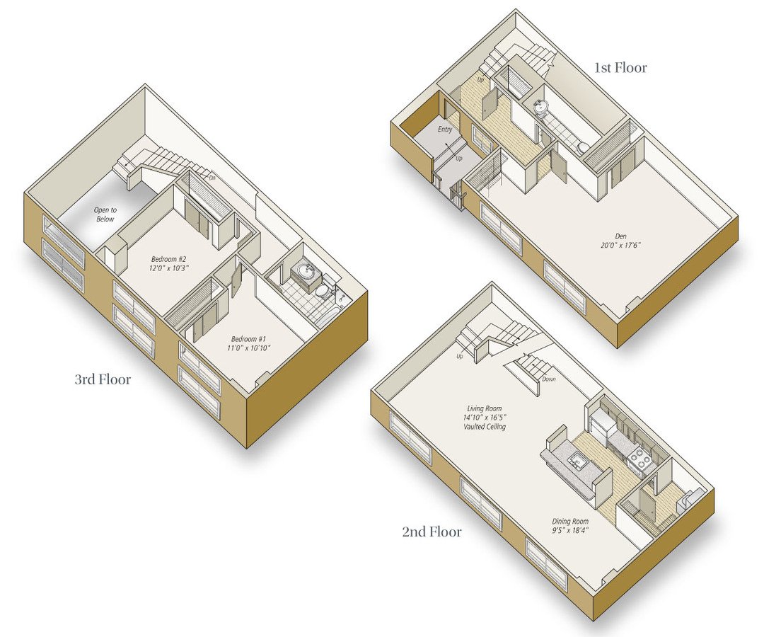 3 Bedrooms 2 Bathrooms Apartment for rent at Avalon at Mission Bay in San Francisco, CA