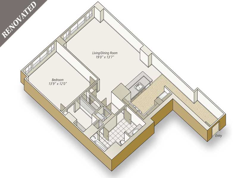 1 Bedroom 1 Bathroom Apartment for rent at Avalon at Mission Bay in San Francisco, CA