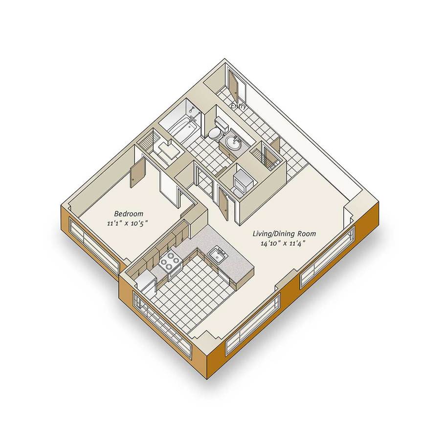 1 Bedroom 1 Bathroom Apartment for rent at Avalon at Mission Bay in San Francisco, CA
