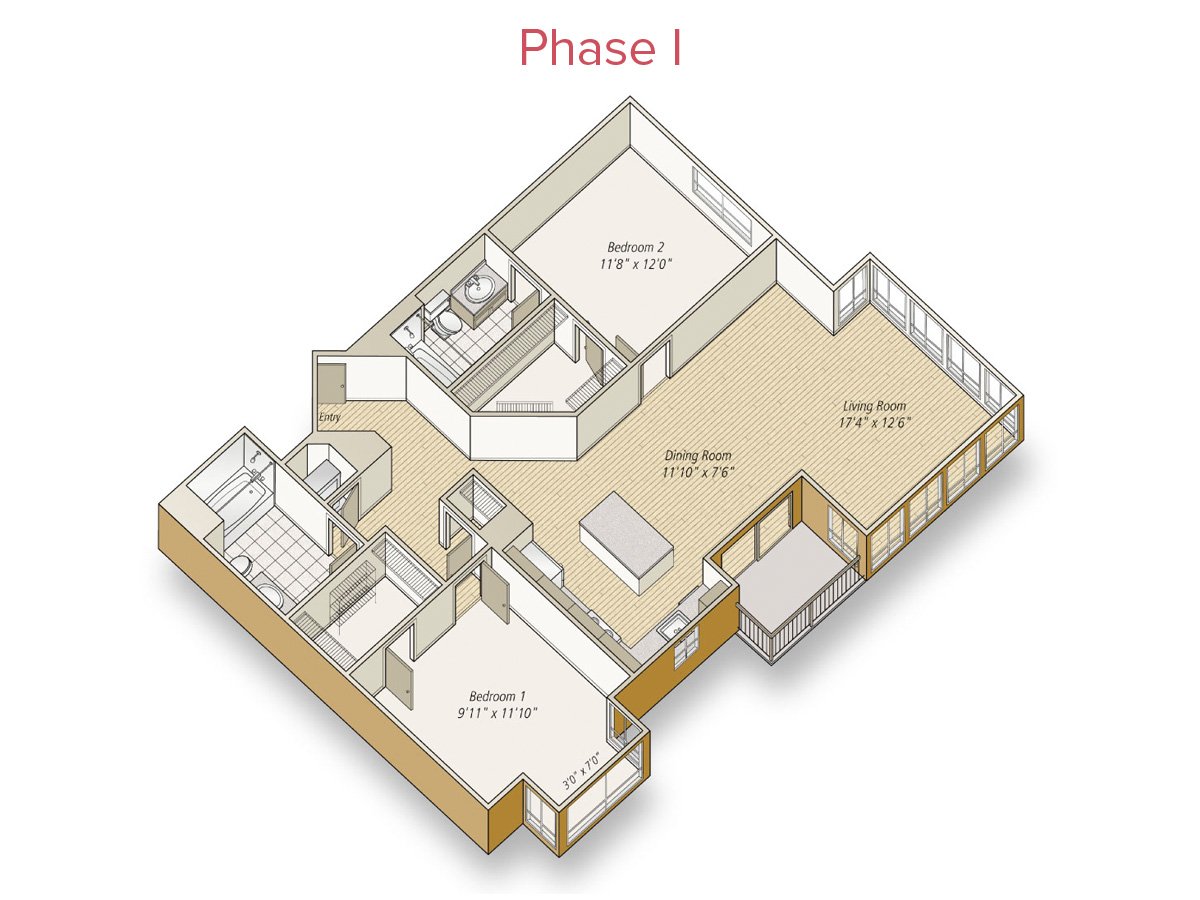 2 Bedrooms 2 Bathrooms Apartment for rent at Avalon at Mission Bay in San Francisco, CA