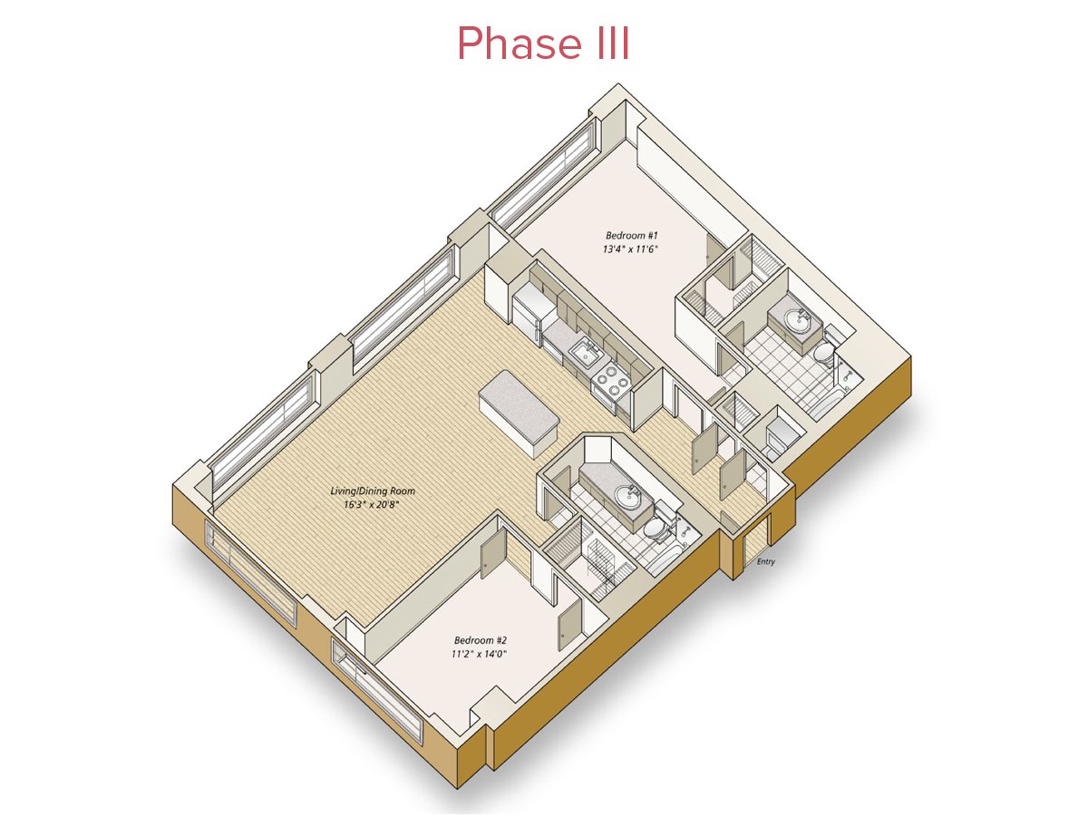 2 Bedrooms 2 Bathrooms Apartment for rent at Avalon at Mission Bay in San Francisco, CA