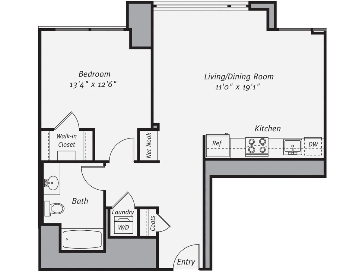 1 Bedroom 1 Bathroom Apartment for rent at Avalon at Mission Bay in San Francisco, CA