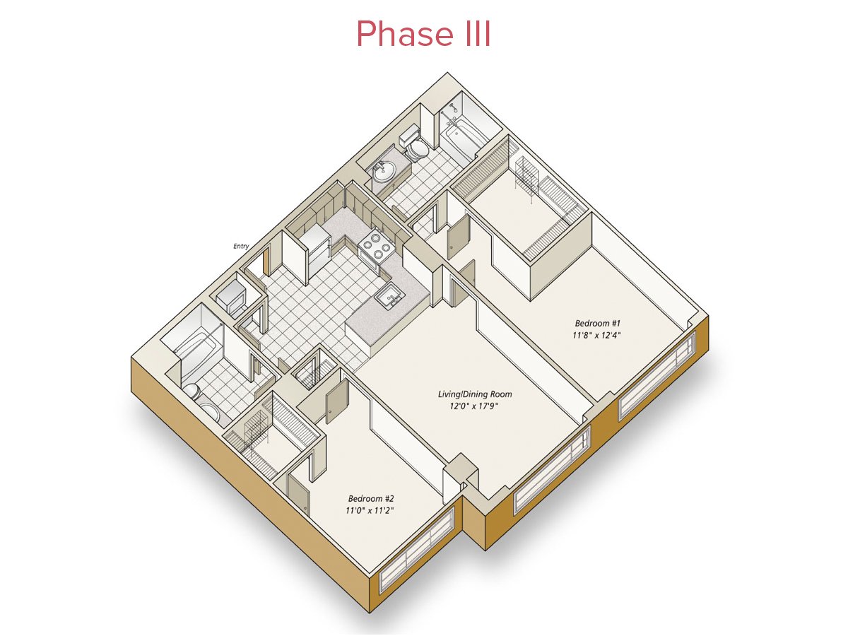 2 Bedrooms 2 Bathrooms Apartment for rent at Avalon at Mission Bay in San Francisco, CA