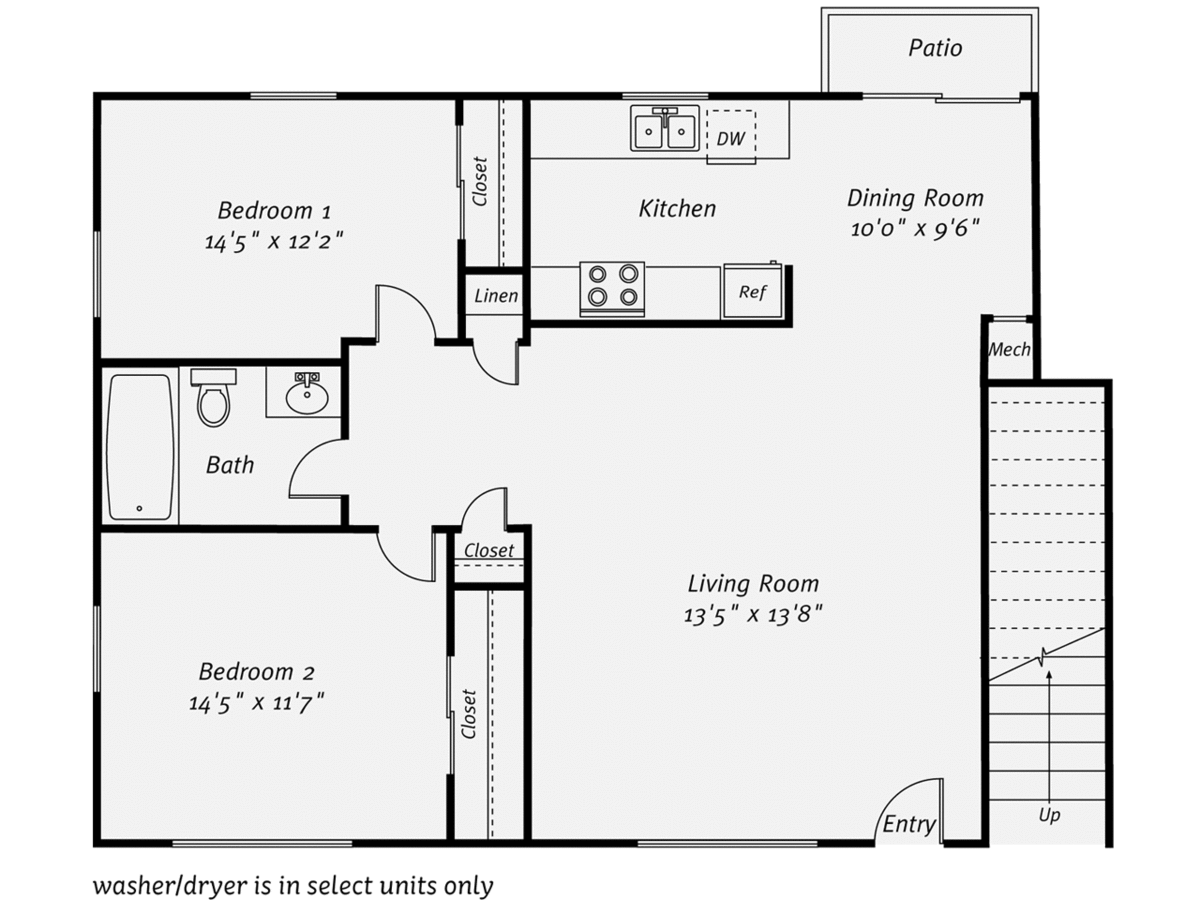 2 Bedrooms 1 Bathroom Apartment for rent at AVA Newport in Costa Mesa, CA