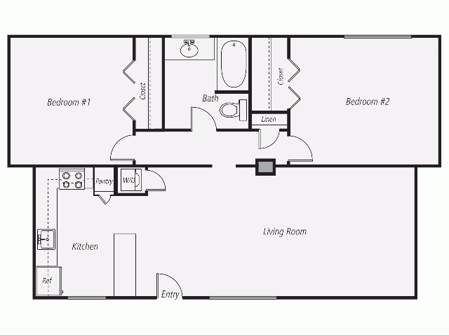 2 Bedrooms 1 Bathroom Apartment for rent at AVA Burbank in Burbank, CA