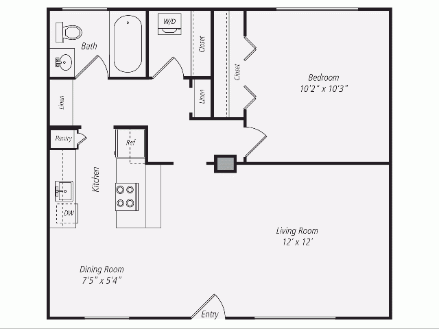 1 Bedroom 1 Bathroom Apartment for rent at AVA Burbank in Burbank, CA