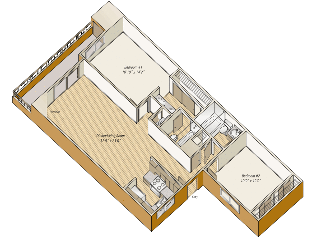 2 Bedrooms 2 Bathrooms Apartment for rent at Avalon Burbank in Burbank, CA