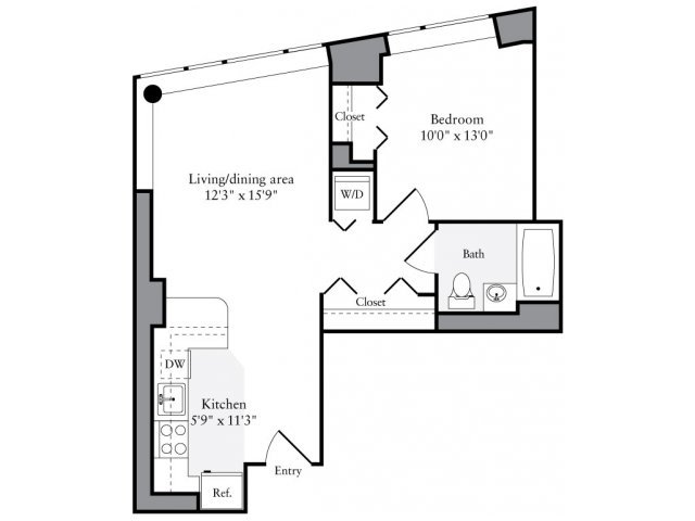 1 Bedroom 1 Bathroom Apartment for rent at Avalon Clinton in New York, NY